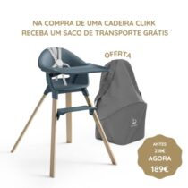 Stokke Clikk Cadeira de Refeição - Fjord Blue