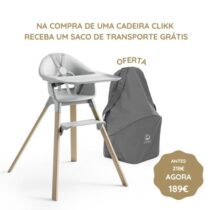 Stokke Clikk Cadeira de Refeição - Cloud Gris