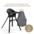 Stokke Clikk Cadeira de Refeição - Midnight Black