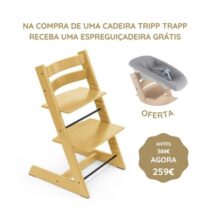 Stokke Tripp Trapp Cadeira Evolutiva (Faia) - Amarelo Girassol
