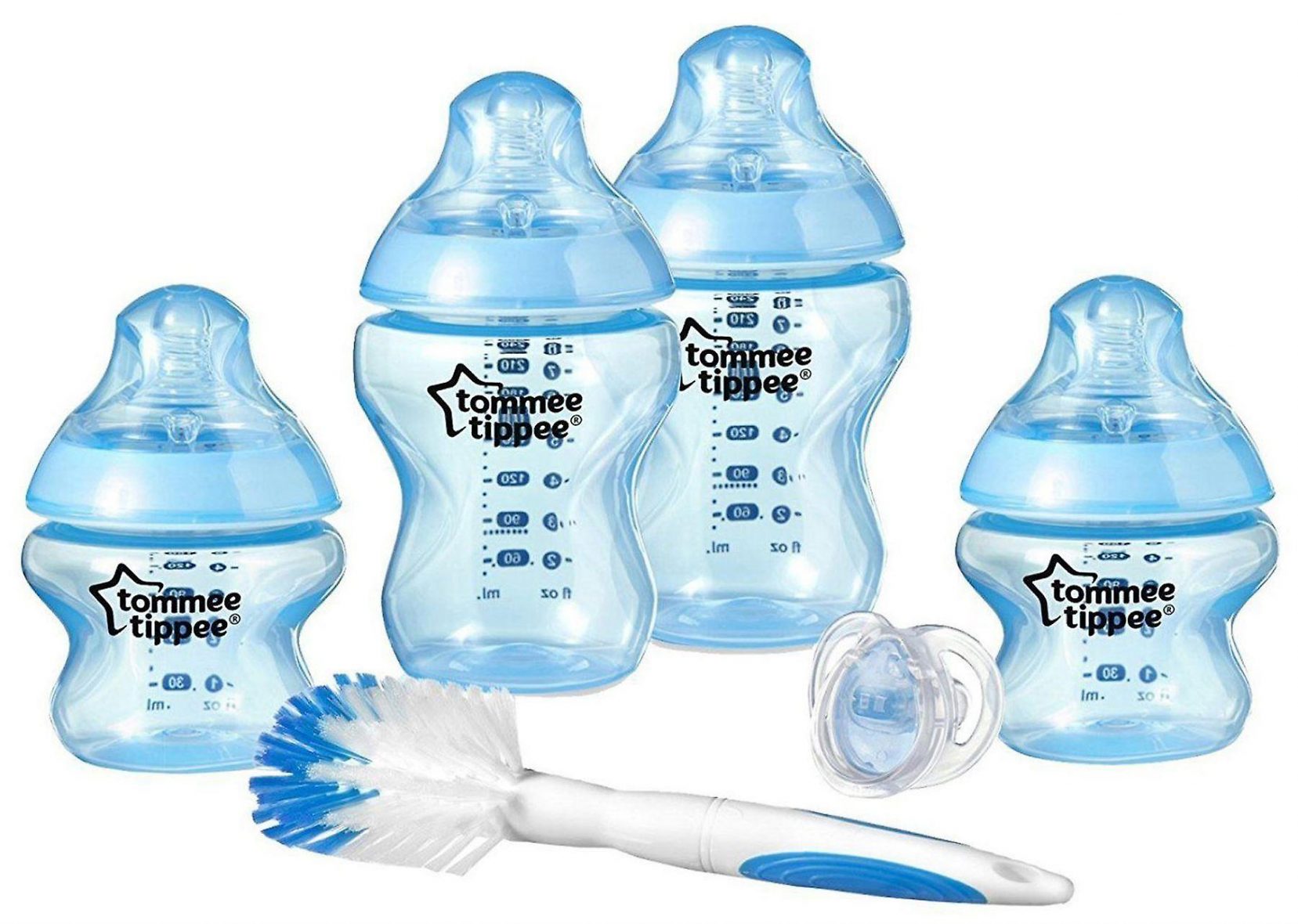Tommee Tippee Closer To Nature Kit Biberões Azul