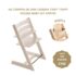 Stokke Tripp Trapp Cadeira Evolutiva (Faia) - Blanqueado