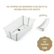 Stokke Flexi Bath Banheira XL - Transparente & Verde