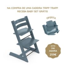 Stokke Tripp Trapp Cadeira Evolutiva (Faia) - Fjord Blue