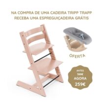 Stokke Tripp Trapp Cadeira Evolutiva (Faia) - Rosa Sereno