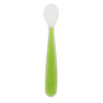 Colher Macia Silicone 6m+ verde