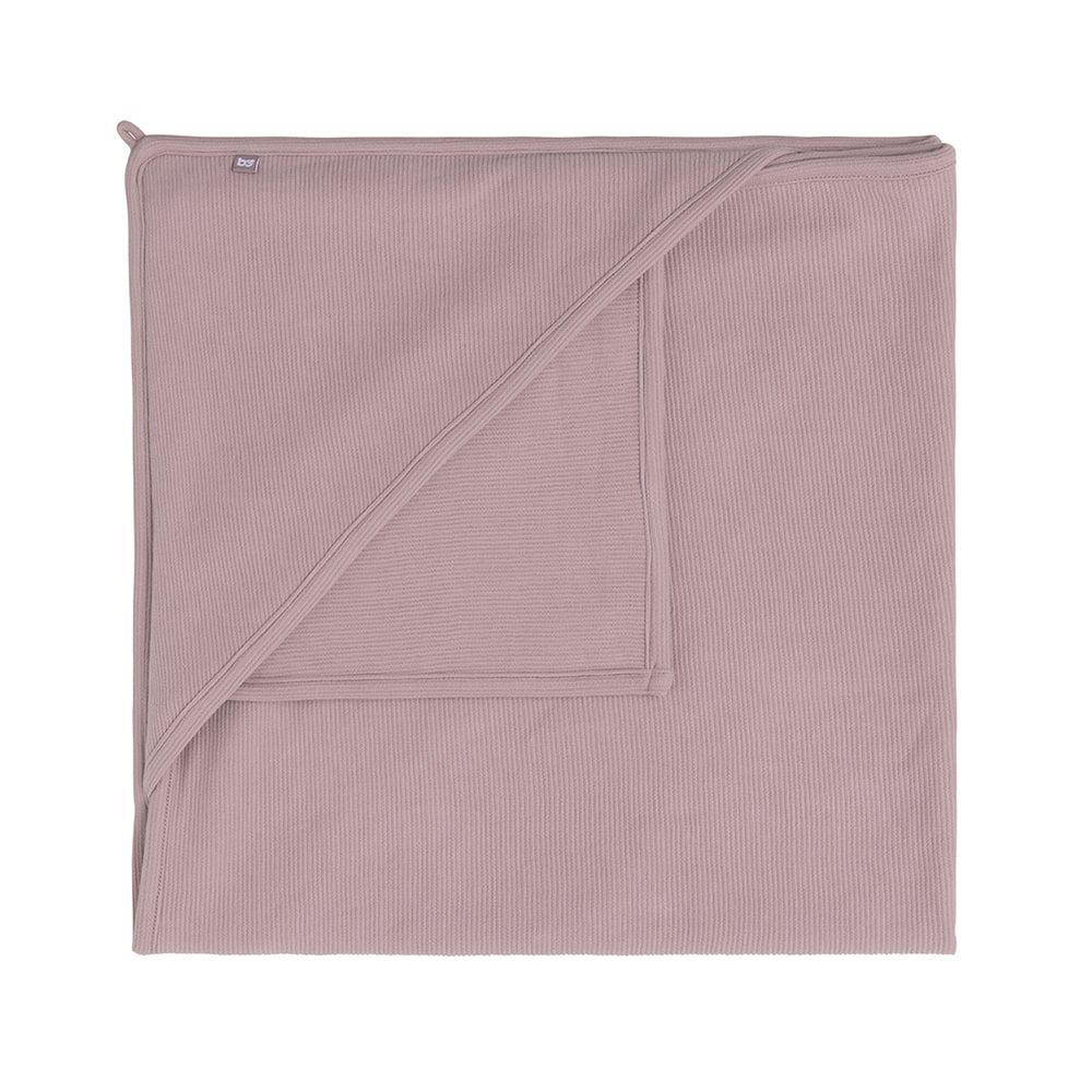 Babys Only Cobertor com Capuz Pure – Old Pink – 75x75cm