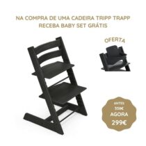 Stokke Tripp Trapp Cadeira Evolutiva (Carvalho) - Negro