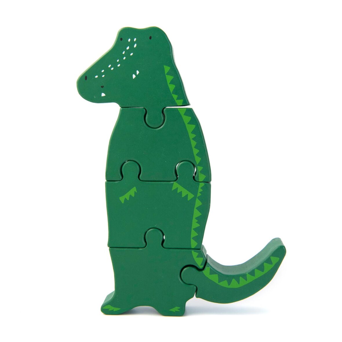 Trixie Puzzle de Formas em Madeira – Mr. Crocodile