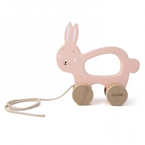 Trixie Brinquedo de Puxar em Madeira – Mrs. Rabbit