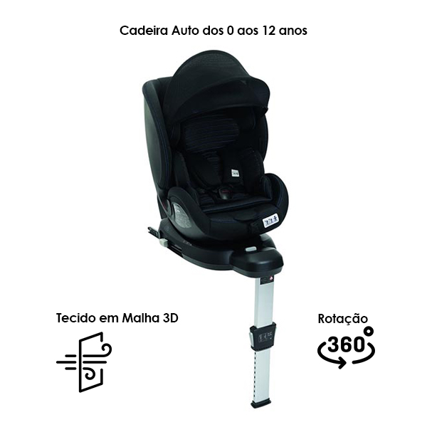 Chicco Cadeira Auto One Seat Air – Black Air