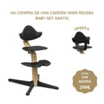 Stokke Nomi Cadeira Evolutiva (Carvalho) - Black