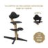 Stokke Nomi Cadeira Evolutiva (Carvalho) - Black