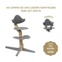 Stokke Nomi Cadeira Evolutiva (Carvalho) - Grey