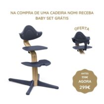 Stokke Nomi Cadeira Evolutiva (Carvalho) - Navy