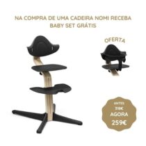 Stokke Nomi Cadeira Evolutiva (Faia) - Black