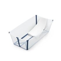 Stokke Flexi Bath Bundle Banheira XL - Transparente & Azul