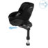 Maxi-Cosi Cadeira Auto Mica 360 Pro - Authentic Black