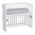 Babybay Cama Co-Sleep Maxi Comfort Plus - lacado branco
