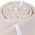 Babybay Protetor de Grades Algodão Orgânico Royal para Maxi, Boxspring, Comfort e Comfort Plus - beige