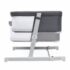 Chicco Berço de Gémeos Next2Me Twin - Magnet Grey