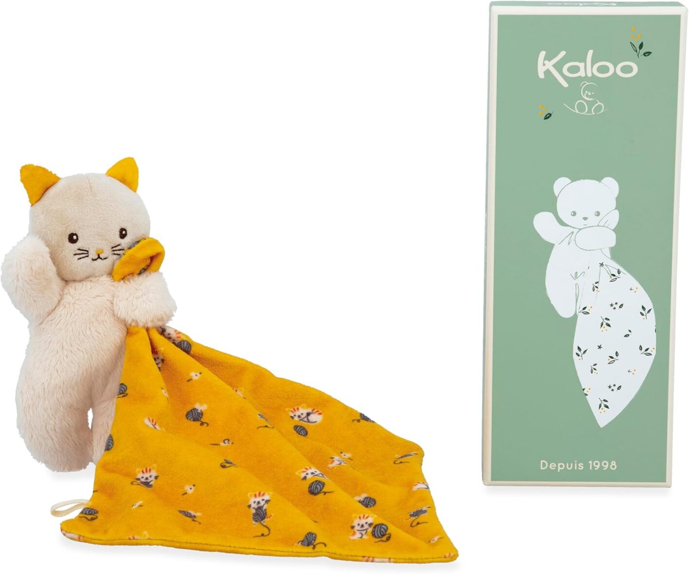 Kaloo Doudou Cão – Amarelo