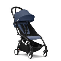 Stokke YOYO 3 Carrinho de Passeio - Black + Color Pack - Air France Blue