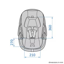 Maxi-Cosi Cadeira Auto Pebble 360 Pro2 - Twillic Black