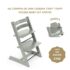 Stokke Tripp Trapp Cadeira Evolutiva (Faia) - Glacier Green