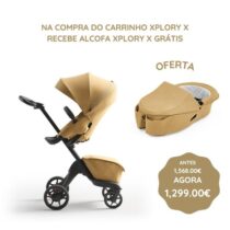 Stokke Xplory X + Alcofa Xplory X - Golden Yellow