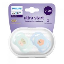 Philips Avent 2 Chupetas 0-2M Ultra Start Deco - Menino