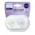 Philips Avent 2 Chupetas 0-2M Ultra Start Deco - Menino