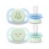 Philips Avent 2 Chupetas 0-2M Ultra Start Nt - Menino