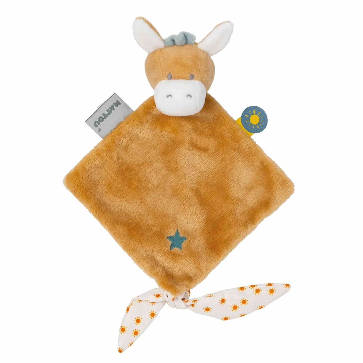 Nattou Felix & Leo – Mini Doudou – Burro – Leo