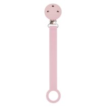 Nattou Prende Chupeta Silicone - Rosa