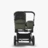 Bugaboo Carrinho de Passeio Donkey 5 Mono Completo - Black/Forest Green