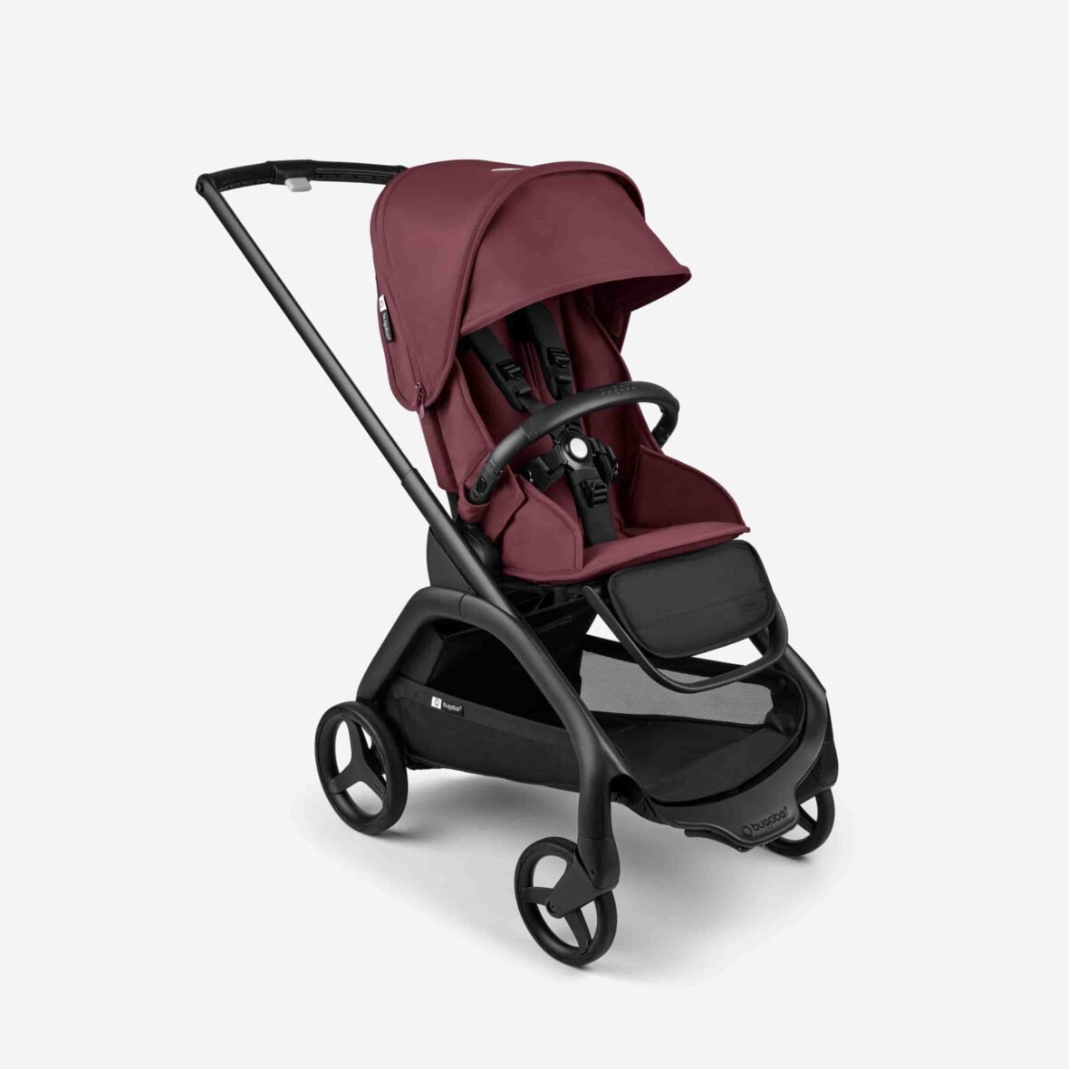 Bugaboo Carrinho de Passeio Dragonfly Completo – Black/Dark Cherry