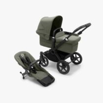 Bugaboo Carrinho de Passeio Donkey 5 Mono Completo - Black/Forest Green