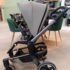 Joolz Hub+ Carrinho de Passeio Sage Green + Alcofa Brilliant black