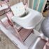 Stokke Tripp Trapp Cadeira Evolutiva Rosa Sereno + Acessórios